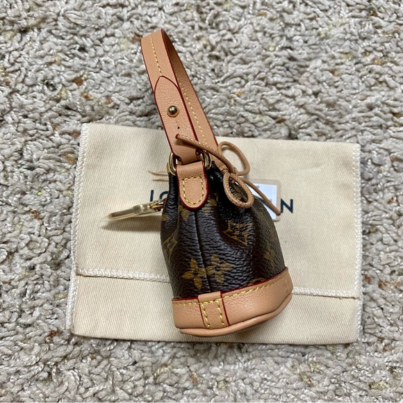 NWT Authentic Louis Vuitton Micro Noé bag charm - Picture 8 of 9